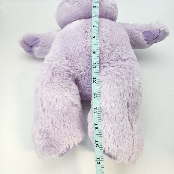 Bear Factory Hippo Plush 17" Light Purple Hippopotamus Stuffed Animal Toy 2001 - Picture 7 of 9